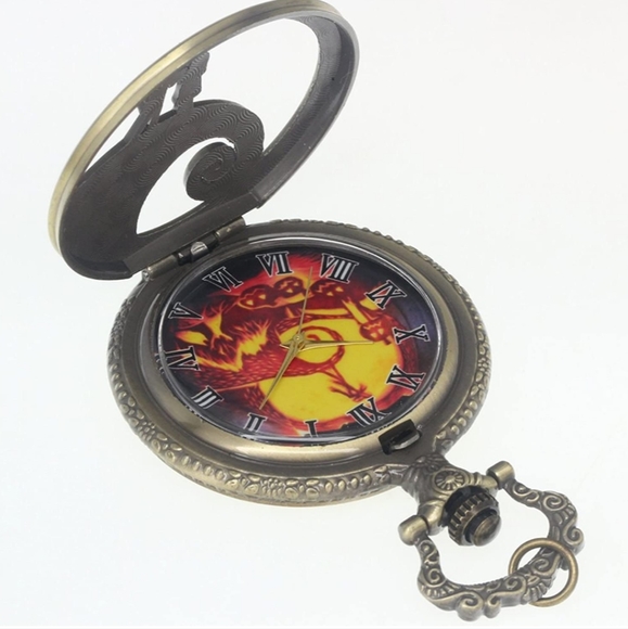 New Jack skellington Nightmare Before Christmas pocket watch - Picture 2 of 3